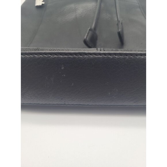 FOSSIL Black Leather Crossbody Purse Vintage Classic - Picture 5 of 12